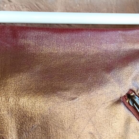 Rules of etiquette copper colored mini skirt. - Picture 8 of 12